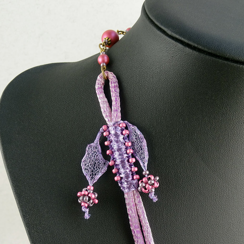 Elderberry Weave Necklace (Hand Woven)