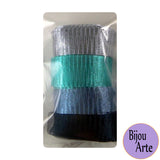 Wire Mesh Ribbon Color Pack (20mm): I Got The Blues