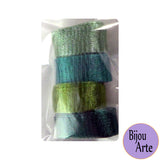 Wire Mesh Ribbon Color Pack (20mm): 50 Shades of Green