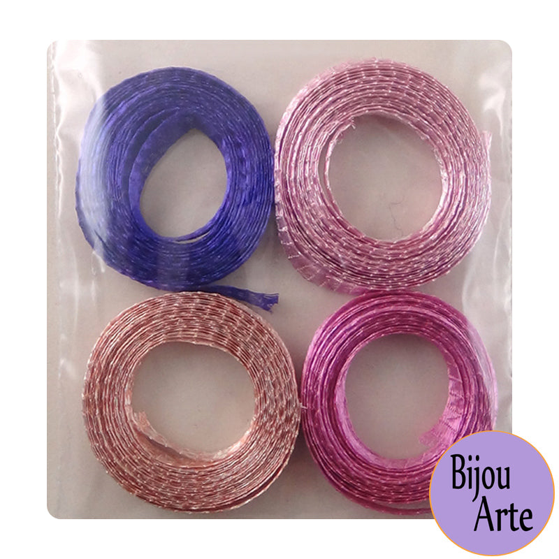 Wire Mesh Ribbon Color Pack (6mm): "Righteous Spring"