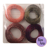 Wire Mesh Ribbon Color Pack (6mm): "Autumn Leaves"