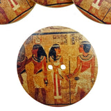 Egyptian Motif Large Focal Button
