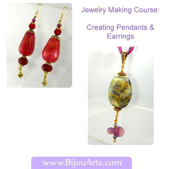 Jewelry Making Course: Creating Pendants and Earrings