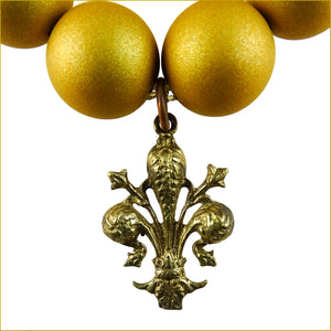 Fantasia Firenze Handcrafted Jewelry: "Amber Queen” Stretch Bracelet