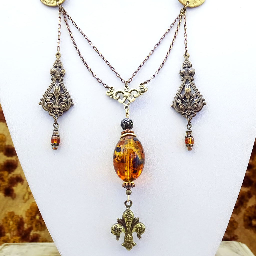 Fantasia Firenze Handcrafted Jewelry: "Ophelia" Necklace