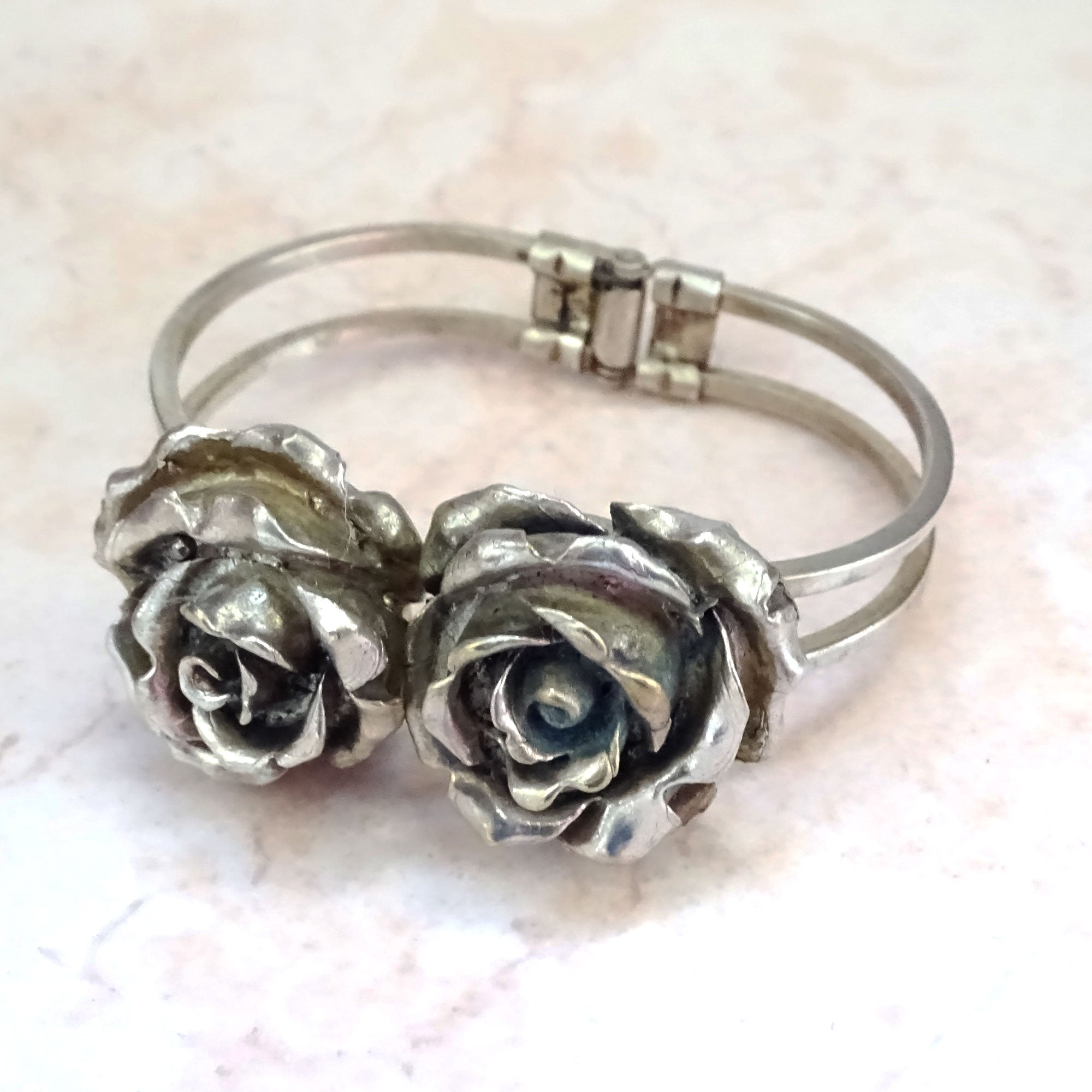 Handmade In Florence, Italy; Twin-Rose Bracelet – Bijou Arte Designs