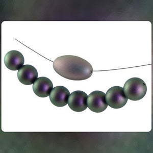 Italian Resin Beads: Set Of 9