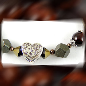 The "Twin Flame" Bracelet (Capricorn)