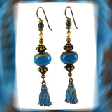 Blue Patina Earrings