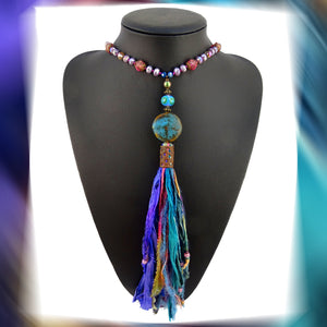 Boho Rhapsody Tassel Necklace