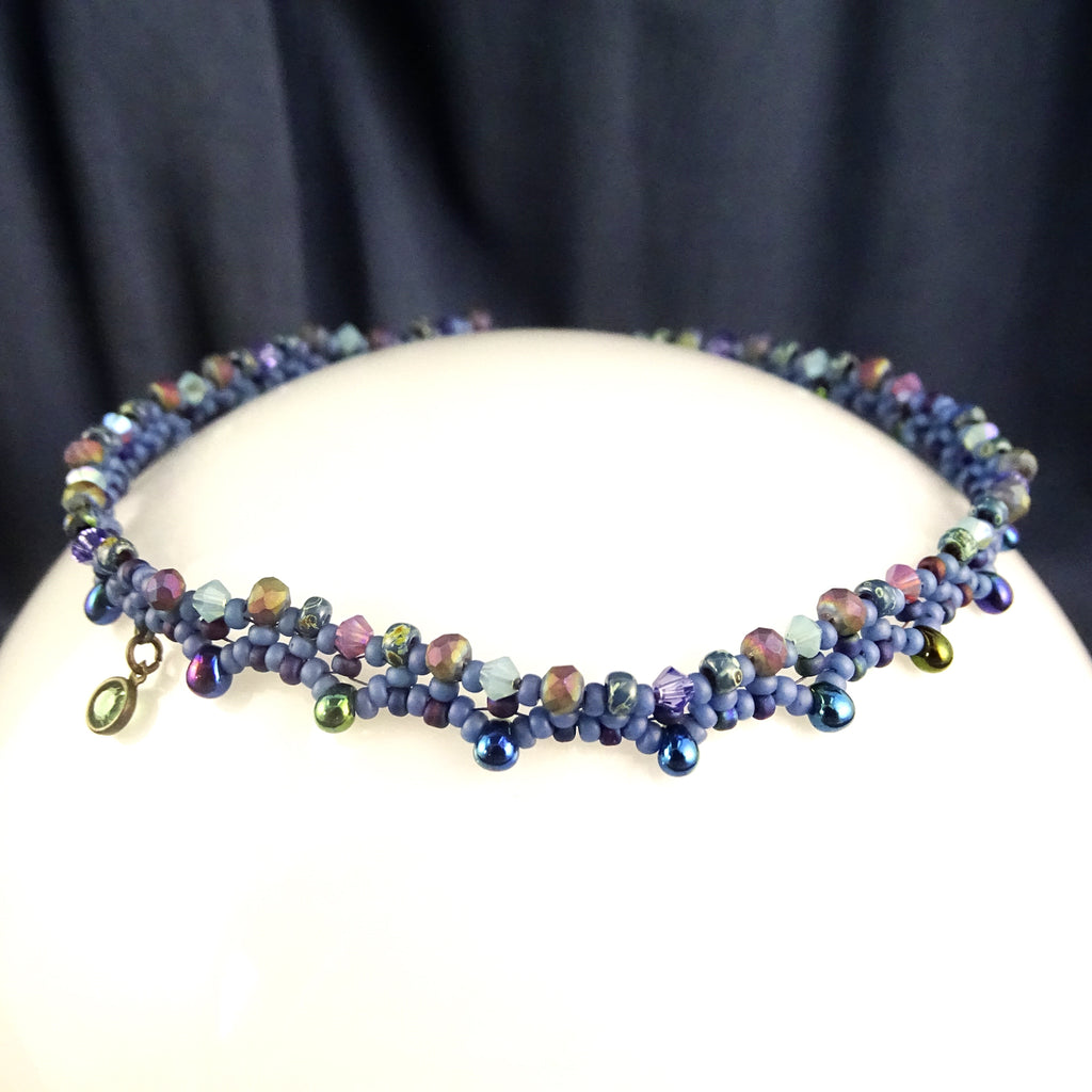 The Princess Anklet: Matte Blueberry