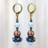 Fantasia Firenze Handcrafted Jewelry: Pearly Dewdrops Earrings