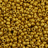 Miyuki Seed Bead 8/0: Duracoat Galvanized Matte Gold (10 Grams)