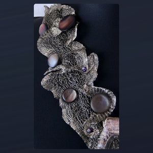 Sacre' Boheme: Mesh Ribbon Necklace