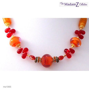 Beaded Necklace: The Fire Inside