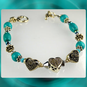 The "Twin Flame" Bracelet (Sagittarius)