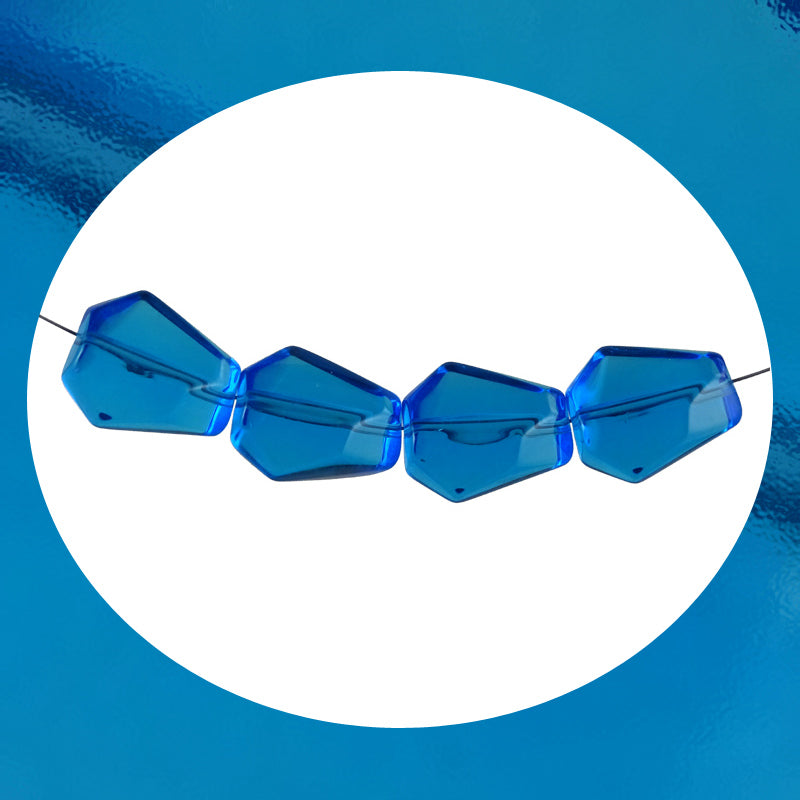 Italian Resin Beads: Set Of 4