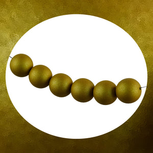 Italian Resin Beads: Set Of 6