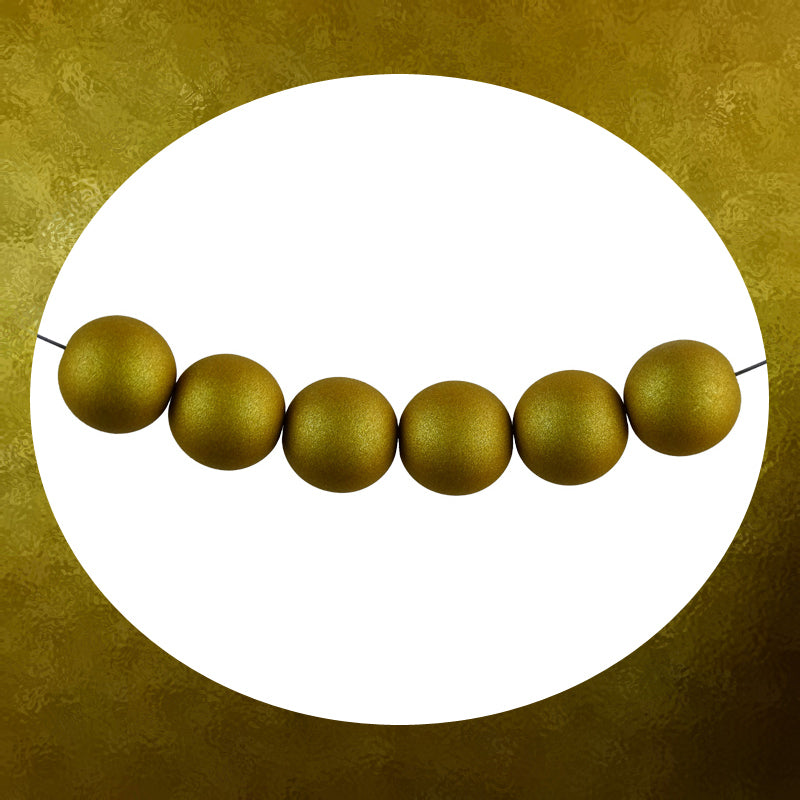 Italian Resin Beads: Set Of 6