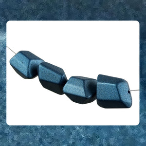 Italian Resin Beads: Set Of 4