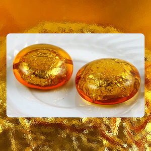 Italian Resin Beads: Set Of 2