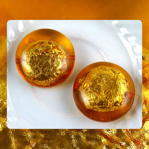 Italian Resin Beads: Set Of 2