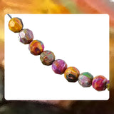 Italian Resin Beads: Multi-color/Set Of 12