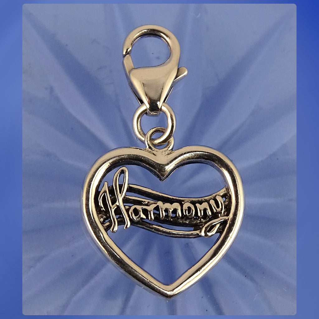 Sterling Silver Charm: Harmony
