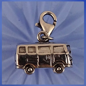 Sterling Silver Charm: VW Van