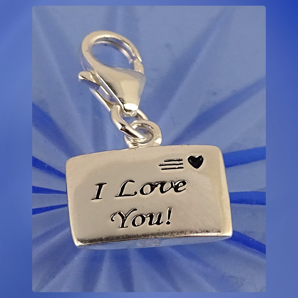 Sterling Silver Charm: Love Letter