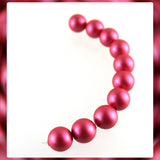 Swarovski Crystal Pearls: 6mm / Mulberry Pink / Bag of 10 Pieces (5810)