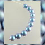 Swarovski Crystal Pearls: 6mm / Iris. Light Blue / Bag of 10 Pieces (5810)