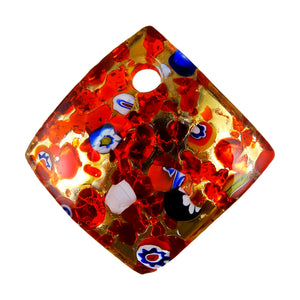 Venetian Glass Pendant: Handmade In Murano