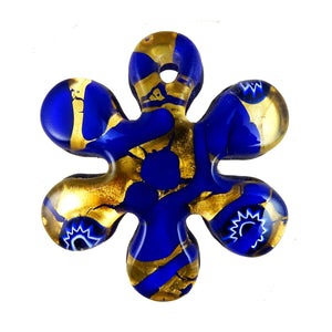Venetian Glass Pendant: Handmade In Murano