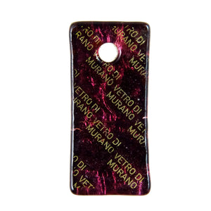 Venetian Glass Pendant: Handmade In Murano