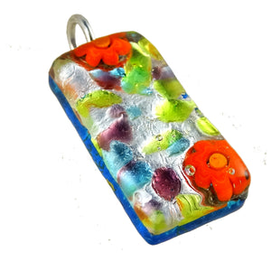 Venetian Glass Pendant: Handmade In Murano