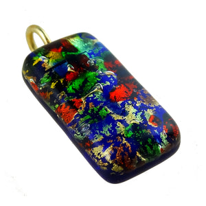 Venetian Glass Pendant: Handmade In Murano
