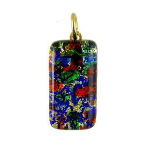 Venetian Glass Pendant: Handmade In Murano