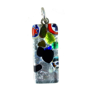 Venetian Glass Pendant: Handmade In Murano